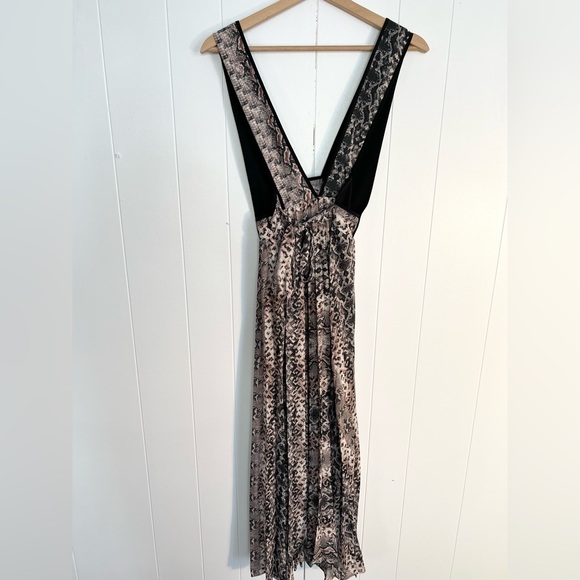 Topshop snakeprint dress cut out sexy wedding party going out summer - Picture 8 of 10